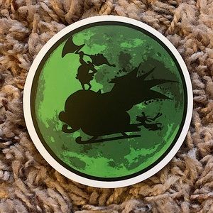 🎄6/$12 Grinch Vinyl Christmas Sticker Matte